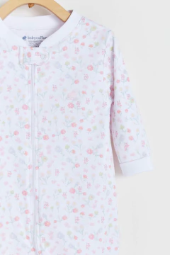 ENTERITO C/ CIERRE ROSE - BABYCOTTONS (1123111114) - Mamá Coneja