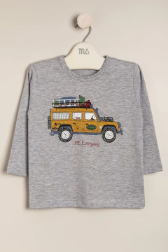 REMERA ESTAMP JEEP VACATIONS - MAGDALENA ESPOSITO EVERYDAY (E34142590-55)