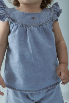 CAMISA DE CHAMBRE S/MANGAS - PIOPPA (CB-LULU) en internet