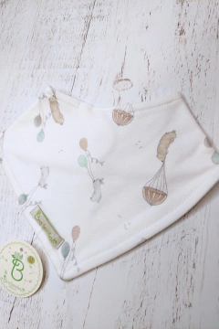 BABERO BANDANA VALOR NATURAL - BROTECITOS (BROBABEBAN-FJ) - comprar online