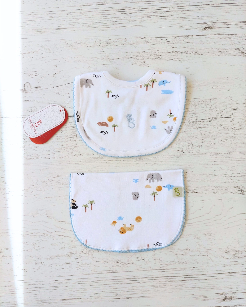 SET BABERO Y BABITA SELVA BLANCO - BROTECITOS (BROSET2-FR)