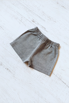 SHORT TUSOR GRIS - BROTECITOS (BROSHORTTU-55) - comprar online