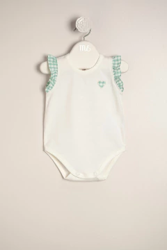 BODY CON CORAZON BORDADO VICTORIA - MAGDALENA ESPOSITO EVERYDAY (E41011420)