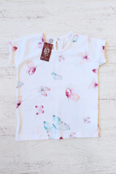 REMERA FEMME MANGAS CORTAS ESTAMPADA - OHNISKA (ONIREMERAN-M01)
