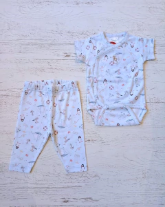 SET GAVIOTAS DE BODY MC CON PANTALÓN - BROTECITOS (B00720-GZ)