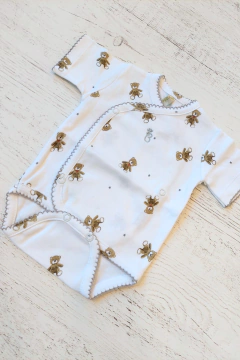 BODY CRUZADO MC OSITOS BLANCOS - BROTECITOS (BROBOMC-CD) - comprar online