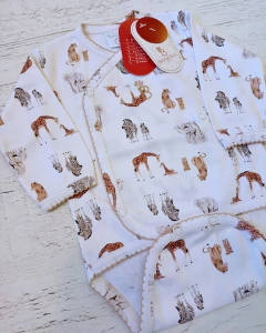 BODY CRUZADO MATERNA NATURAL ALGODON - BROTECITOS (BROBO-IT) - comprar online