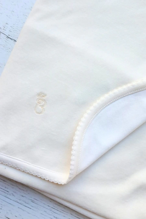 MANTA PLUSH Y ALGODON BCI NATURAL - BROTECITOS (BROMAPL-NT)