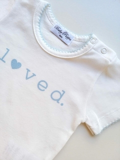 BODY EST LOVED C/ PICOT - PIOPPA (BDN-LOVED-02) - comprar online
