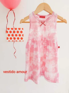 VESTIDO AMOUR BATIK ROSA - ACQUACHIARE (AS21-011)