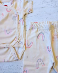 SET ARCOIRIS NATURAL DE BODY MC CON PANTALÓN - BROTECITOS (B00720-DR) - comprar online