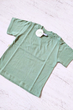 REMERA LISA VERDE - BROTECITOS (BROREMERA-04) - comprar online