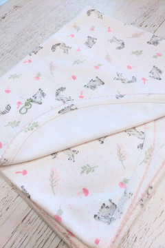 AJUAR 8 PIEZAS HABÍA UNA VEZ BLANCO: MANTA, BODY, BATITA, RANITA, BABERO, BABITA, GORRO Y MITON (BROSET8P-HV01) - comprar online