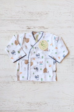 PANTALÓN PANAL ESTAMPADO - BROTECITOS (BROV2403-FL) en internet