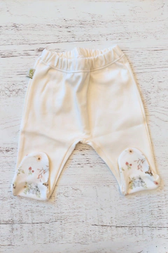 AJUAR 4 PIEZAS BAMBI NATURAL PIMA : BODY, RANITA, GORRO Y MITONES (BROSETB-DX) - comprar online