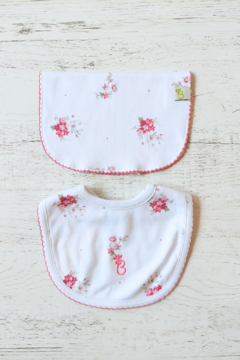 SET BABERO Y BABITA POEMA BLANCO - BROTECITOS (BROSET2-GO) - comprar online