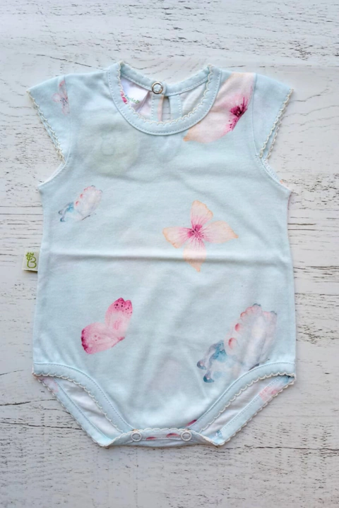 BODY JERSEY MANGA RABONA MARIPOSA ACQUA - BROTECITOS (BROBOV03-24)