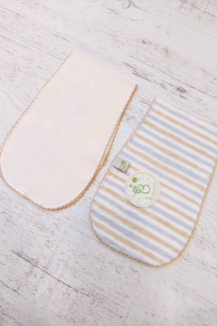 BABITA RAYAS CELESTE Y ARENA DE HOMBRO EE Y LISA - BROTECITOS (BROSET4-FU) - comprar online