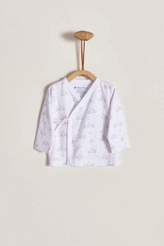 SET BATITA C/ LAZO Y RANITA PENGUIN BOY - BABYCOTTONS (1020311514) - comprar online