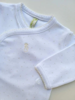 BODY CRUZADO PINTITAS NATURAL - BROTECITOS (BROBO-1B) - comprar online