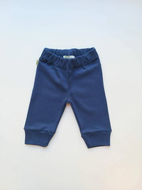 PANTALON ALGODON AZUL LISO - BROTECITOS (BROPANT-21)