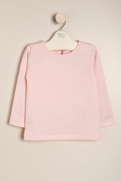 REMERA BASICA C/ LOGO - MAGDALENA ESPOSITO EVERYDAY (E141458ML-13)