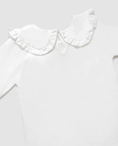 REMERA CUELLO BORDADO - PIOPPA (R-PENELOPE) - tienda online