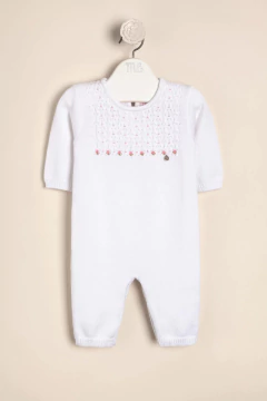 ENTERITO DE ALGODON BORDADO A MANO - MAGDALENA ESPOSITO (ME44191099-13) - comprar online