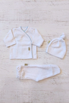 SET X3 PREMATURO: BATITA, RANITA Y GORRO - BROTECITOS (BRO215-12P)