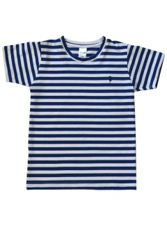REMERA -BAGRE AMARILLO- DE JERSEY RAYADO - GDEB (GDB064539694-21)