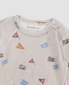 BUZO BEBE DE PLUSH ESTAMPADO - PIOPPA (BB-CHAMP) - Mamá Coneja