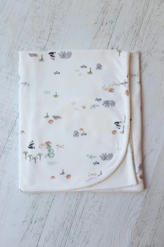 MANTA SELVA NATURAL ALGODÓN DOBLE - BROTECITOS (BROMA-FQ) en internet