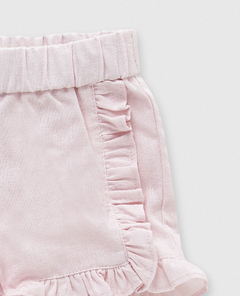 SHORT BEBA DE LINO C/ VOLADOS - PIOPPA (QB-THELMA-03) - comprar online