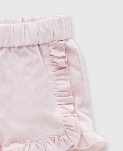SHORT BEBA DE LINO C/ VOLADOS - PIOPPA (QB-THELMA-03) - comprar online