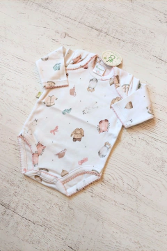 BODY ML ROPITA BLANCO AMERICANO - BROTECITOS (BROBOAM-EB) - comprar online