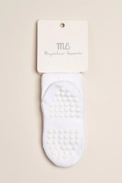 MEDIAS LISAS CON ANTIDESLIZANTES - MAGDALENA ESPOSITO (ME9970)