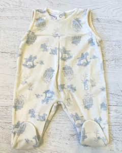 JARDINERO PLUSH CARRETAS CELESTE - BROTECITOS (B631293PE-CC) - comprar online