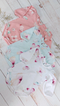 BODY MANGA PRINCESA MARIPOSA ROSA - BROTECITOS (BROBOMP-M03) - comprar online