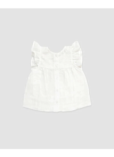 CAMISA DE BRODERIE Y VOILE - PIOPPA (CB-FINI)