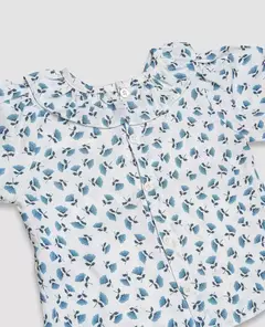 CAMISA TWILL EE CUELLO CON VOLADOS - PIOPPA (CB-RITA) - comprar online