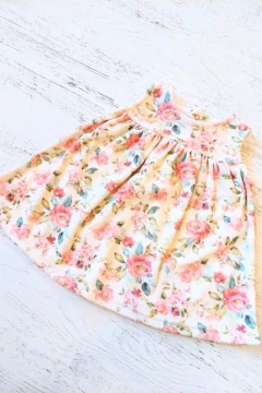 VESTIDO PLUSH FLORES ROSAS - BROTECITOS (B930293PE-FL) - tienda online