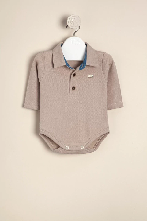 BODY POLITO DE PIQUE COMBINADO JUAN - MAGDALENA ESPOSITO (ME44012535)