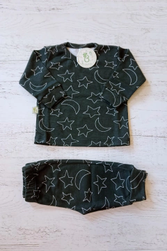 PIJAMA DE DOS PIEZAS ALGODON PEINADO - BROTECITOS (BROPIJAMA-E69) en internet