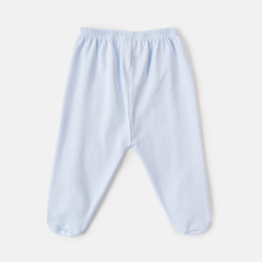 RANITA C/ PIE LOGO CELESTE - BABYCOTTONS (1000011214-C) - comprar online