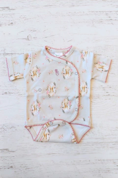 BODY CRUZADO MC VINTAGE GRIS - BROTECITOS (BROBOMC-VINTGR)