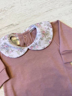 BODY CON CUELLO ESTAMPADO MALEN - BROTECITOS (B210503-HY) - comprar online