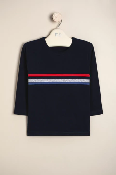 REMERA C/ FRANJA RAYADA TOMY - MAGDALENA ESPOSITO EVERYDAY (E40142593)