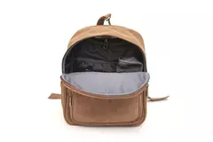Imagen de GOLDIE FLOWERS BROWN - ECOCUERO GAMUZADO - GLOBBA (GLO105)