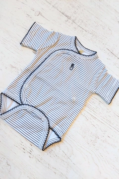 BODY CRUZADO MC RAYAS AZUL - BROTECITOS (BROBOMC-BQ) - comprar online