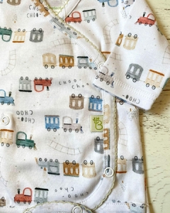 BODY PREMATURO CRUZADO TRENCITO - BROTECITOS (BPRE210919-HV)